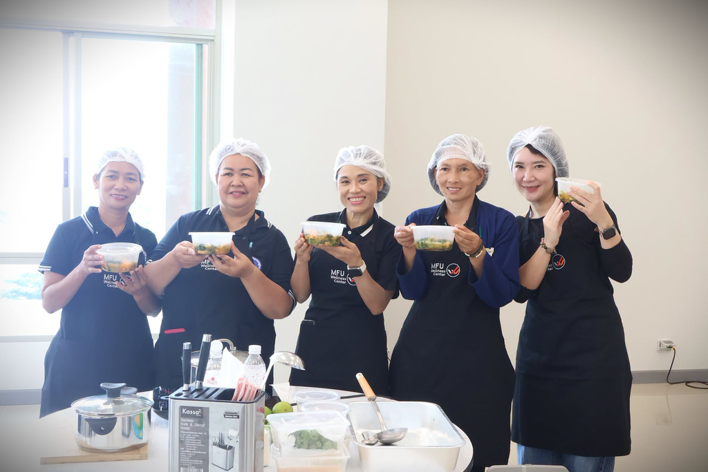 MFU Wellness Center เดินหน้า “โครงการชุมชนปลอด NCDs” จัดอบรมครั้งที่ 6 ติวเข้ม “อาหารที่ช่วยลดความเสี่ยงการเกิดโรค NCDs” ปั้นแกนนำสุขภาพขับเคลื่อนสุขภาวะชุมชนอย่างยั่งยืน