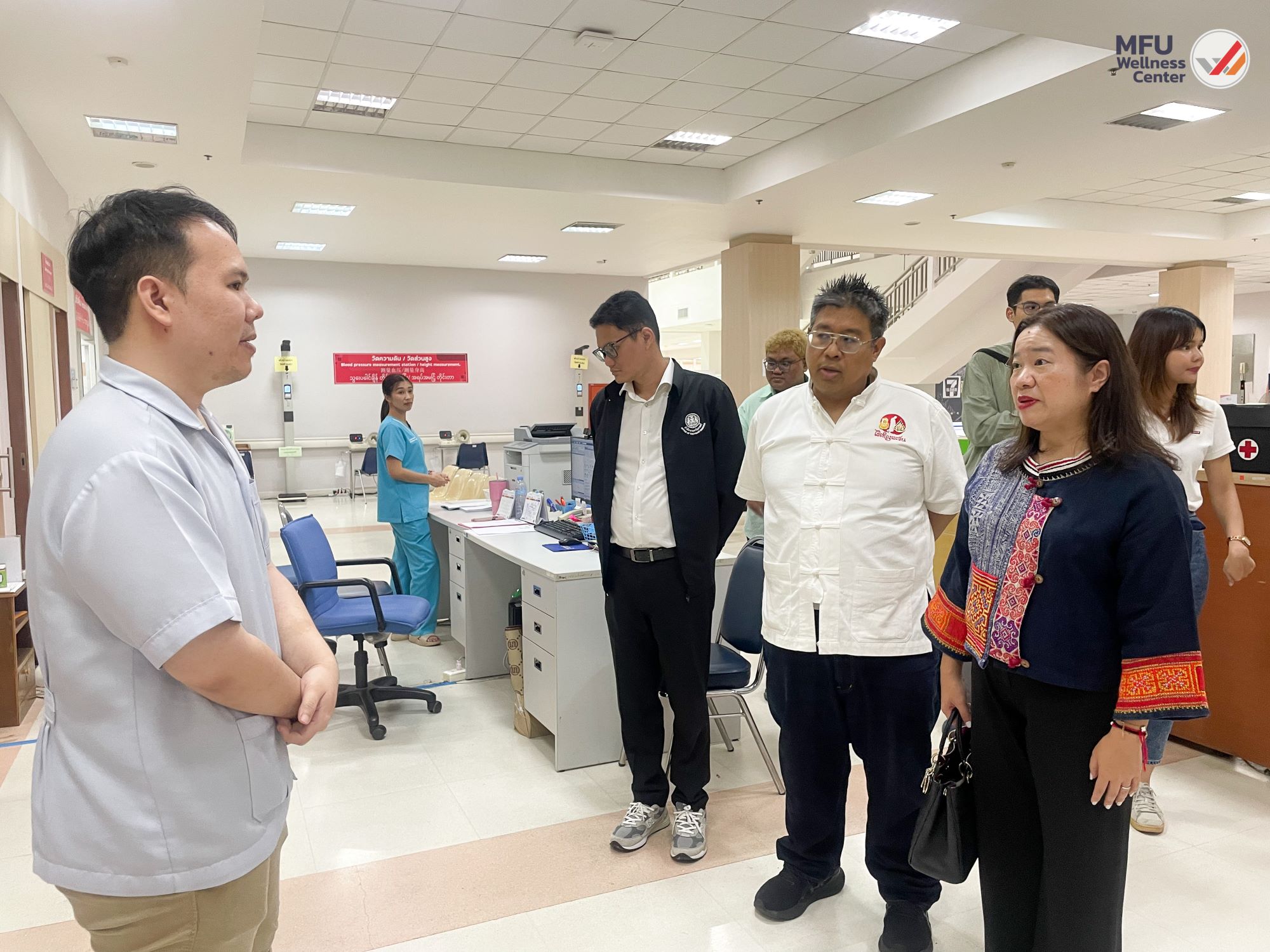ศูนย์บริการสุขภาพฯ มฟล. ต้อนรับสำนักงานสภาพัฒนาการเศรษฐกิจและสังคมแห่งชาติ ในการเยี่ยมชมและศึกษาดูงาน ณ ศูนย์บริการสุขภาพฯ